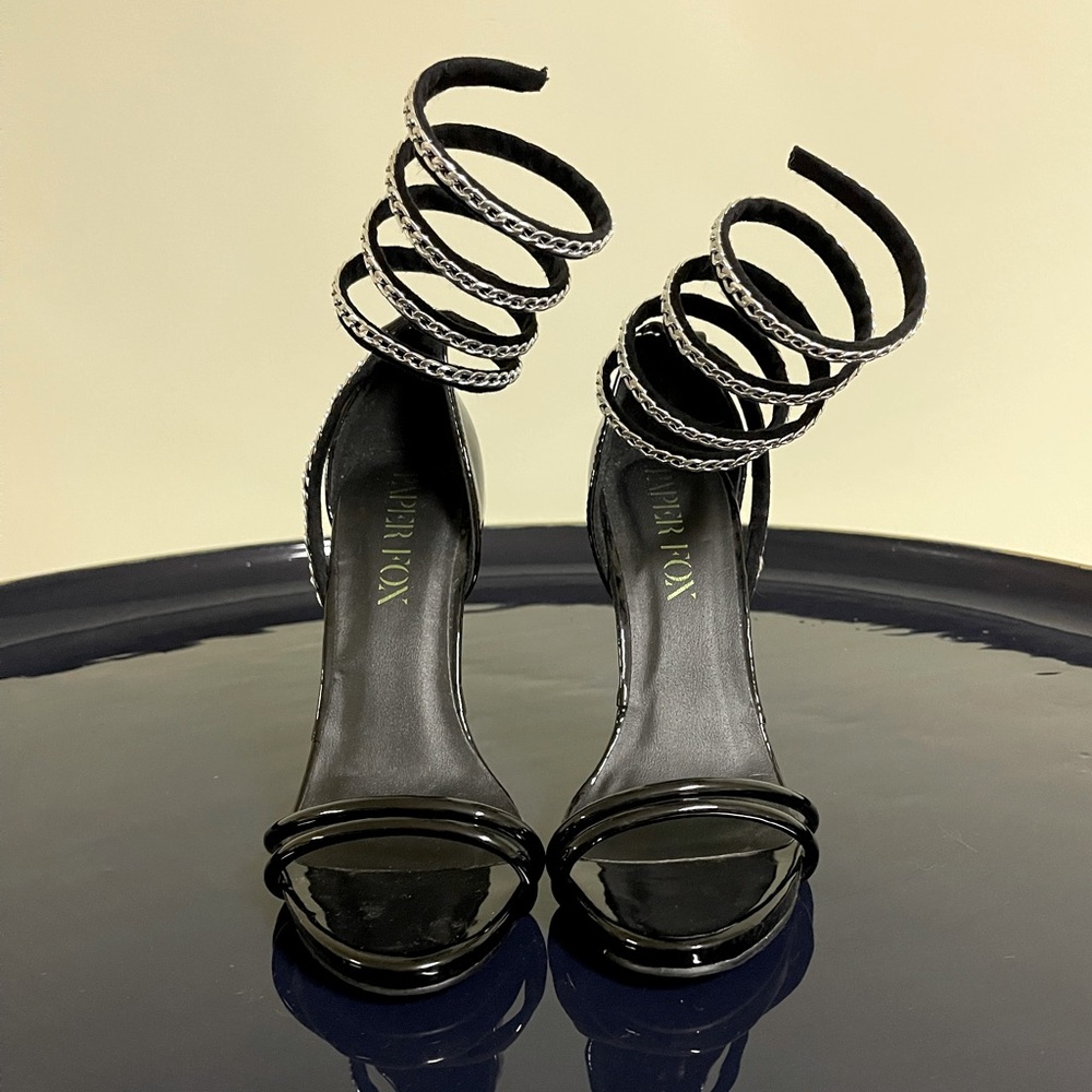 Paper Fox Stiletto Heels